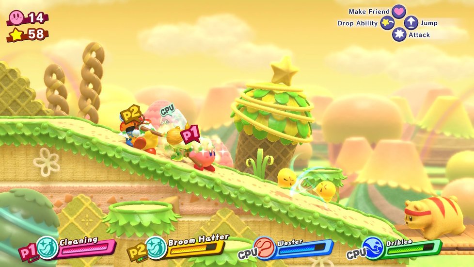 Kirby Star Allies pro Nintendo Switch.