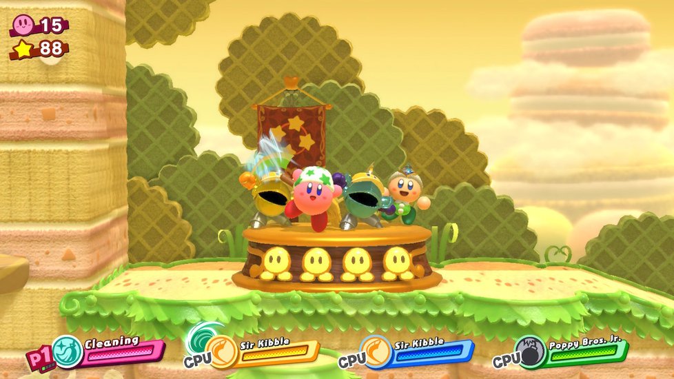 Kirby Star Allies pro Nintendo Switch.