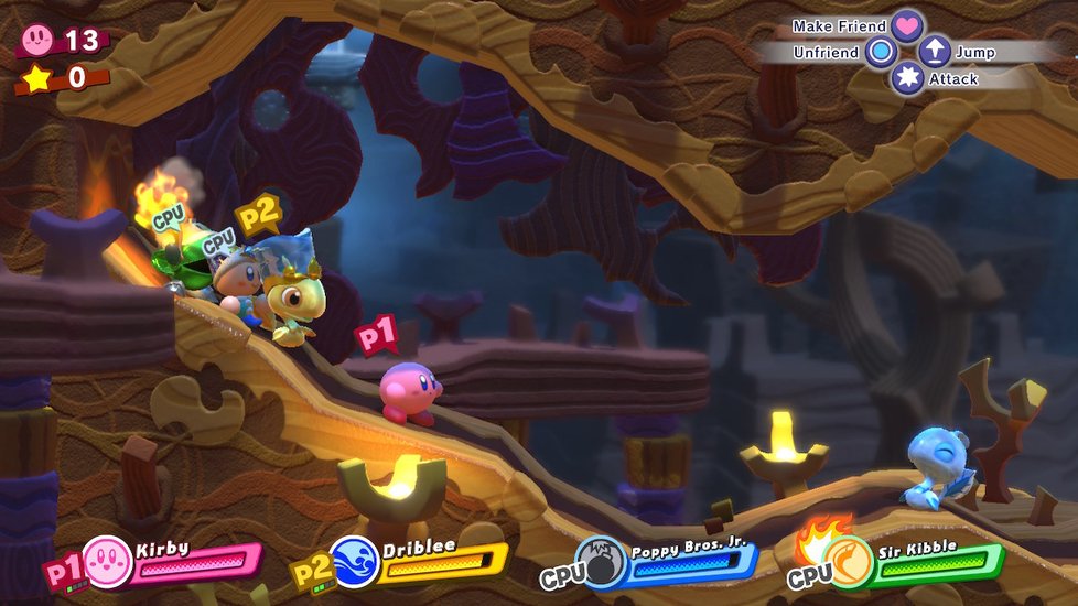 Kirby Star Allies pro Nintendo Switch.