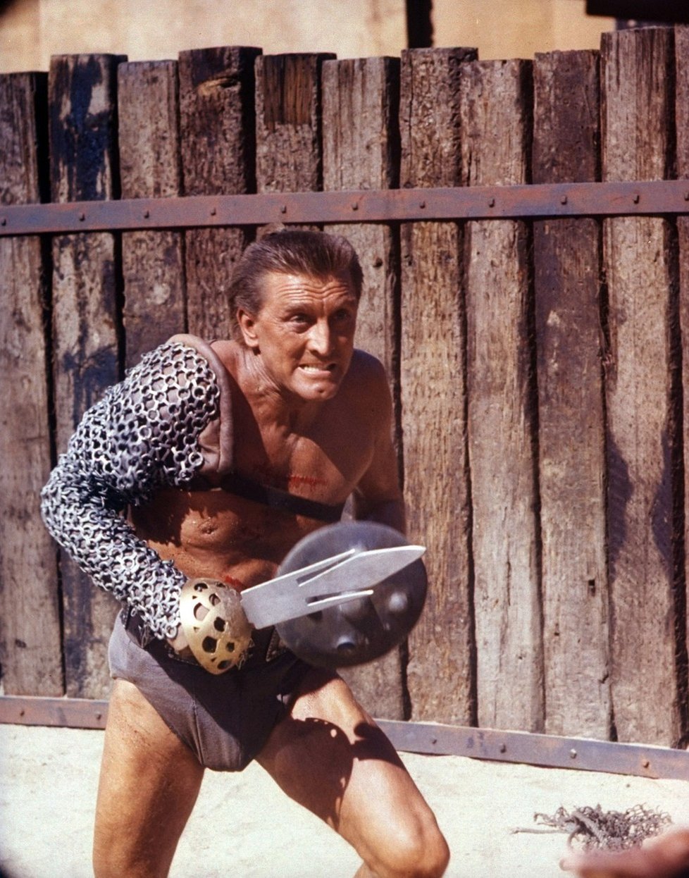 Kirk Douglas jako Spartakus