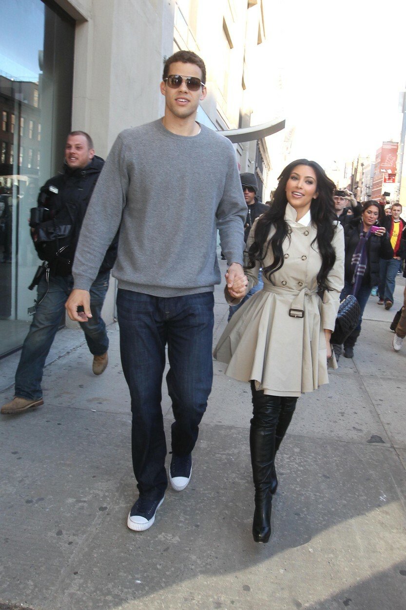 Kim Kardashian a její bývalý manžel, basketbalista Kris Humphries