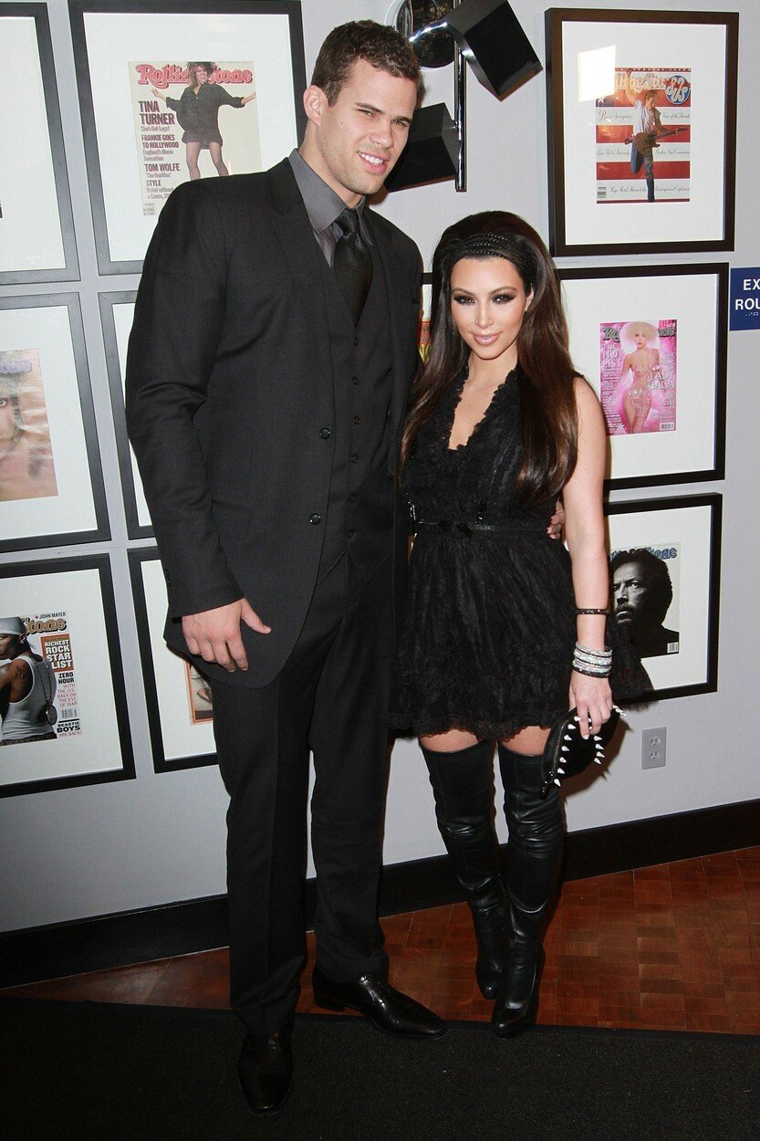 Kim Kardashian a její bývalý manžel, basketbalista Kris Humphries