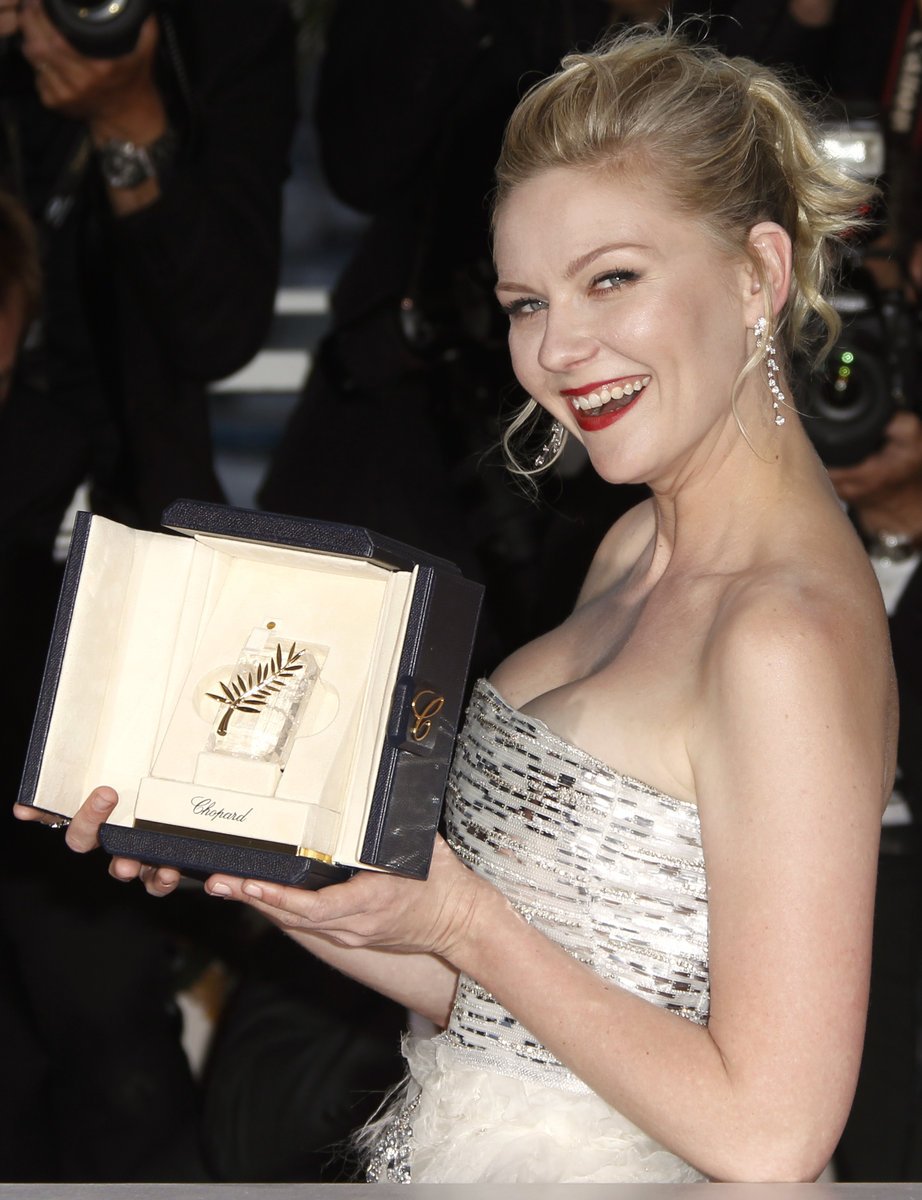 Kirsten Dunst se raduje z ceny