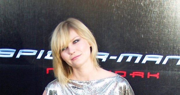 Kirsten Dunstová na premiéře Spidermana 3