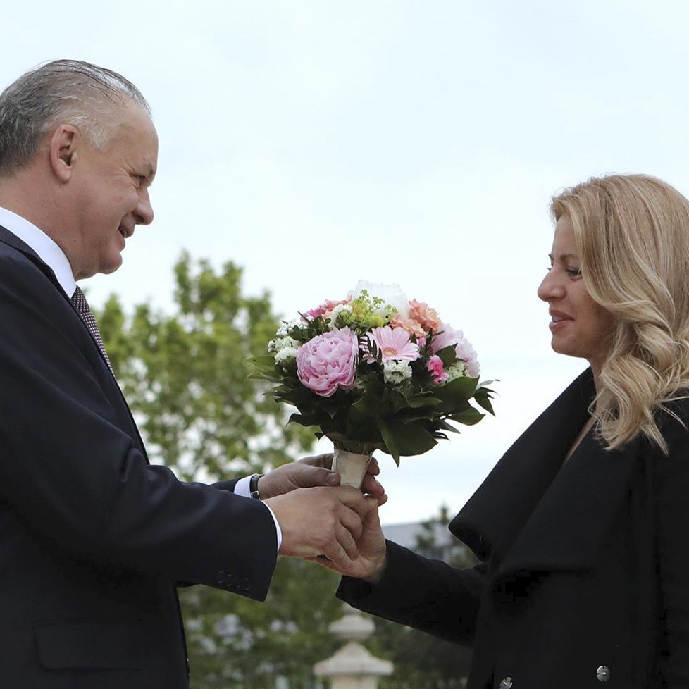 Andrej Kiska a jeho nástupnice Zuzana Čaputová