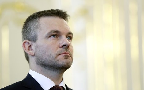 Slovenský prezident Andrej Kiska jmenoval novým premiérem země Petera Pellegriniho (22. 3. 2018)