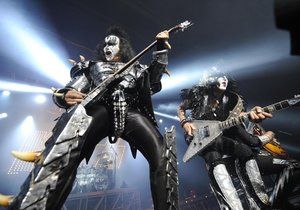 Koncert kapely Kiss.