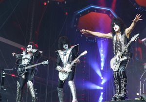 Kapela Kiss na dřívějším vystoupení v Praze