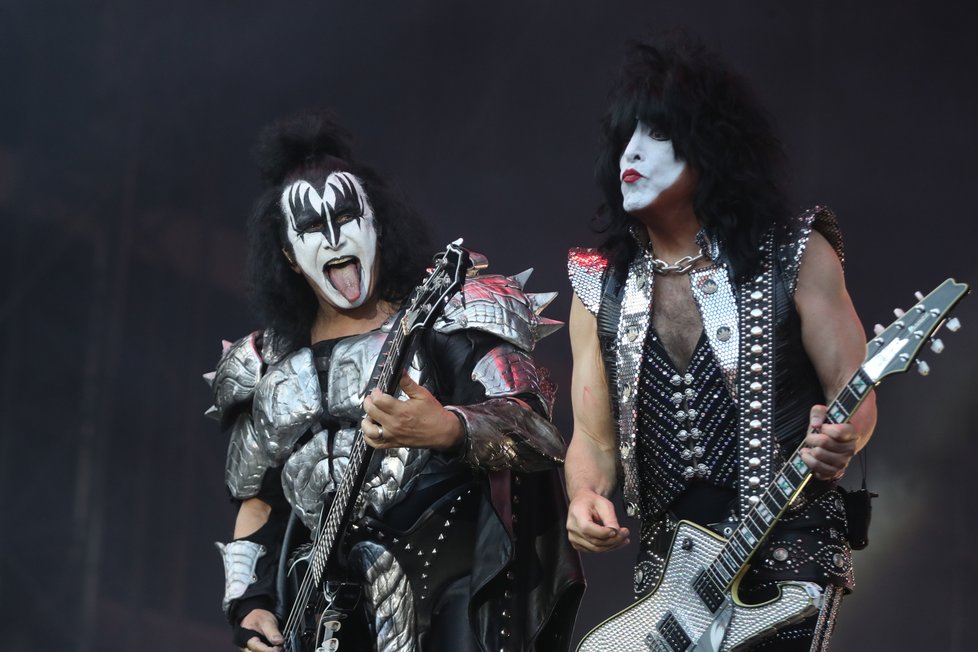 Kapela Kiss na svém loňském vystoupení v Praze