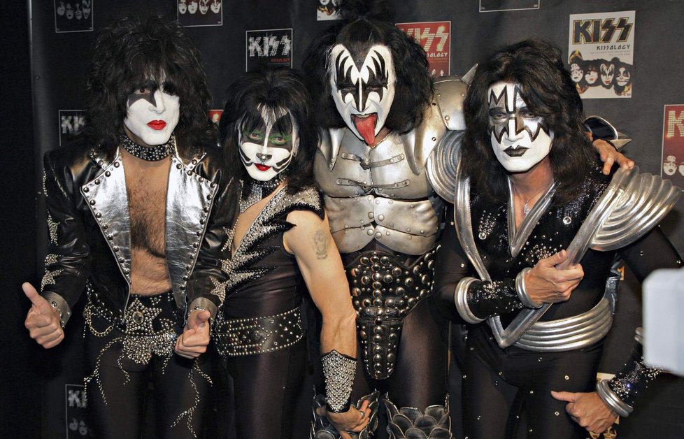 Glam rockové uskupení Kiss