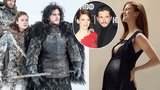 Hrdličky ze Hry o trůny: Na cestě je druhé dítě! Z čeho má »Jon Snow« strach? 