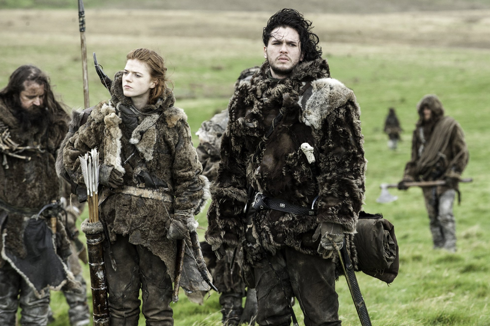 Kit Harington a Rose Leslie ve Hře o trůny