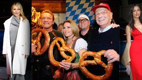 Schwarzenegger, Lauda, Paltrow a další hvězdy: Dali si sraz v Kitzbühelu