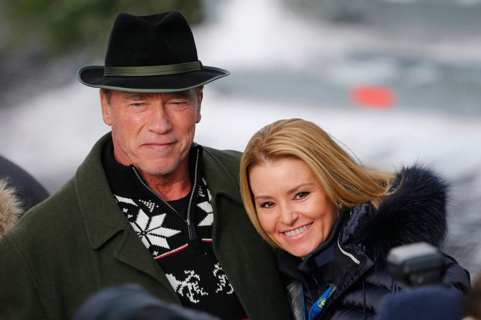 Arnold Schwarzenegger s přítelkyní Heather Milligan