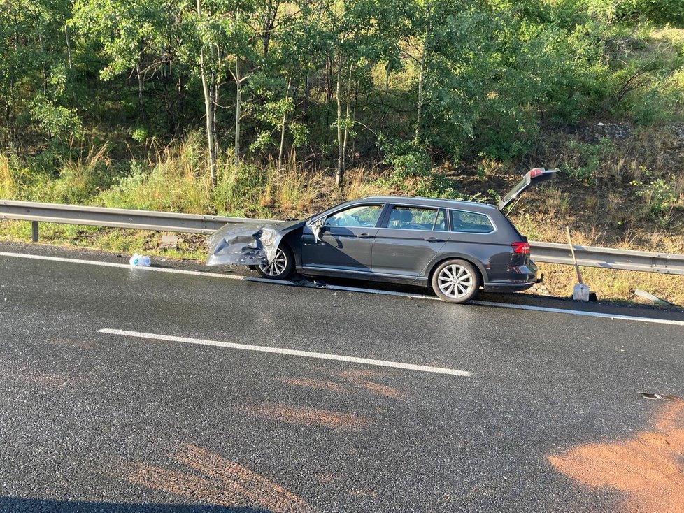 Hromadná nehoda na Kladensku