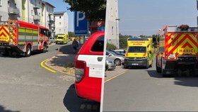 Žena se schizofrenií v Kladně odmítala otevřít byt, sousedka se obávala požáru.
