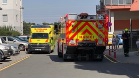 Polici na místo přivolala sousedka, cítila spálený pach.