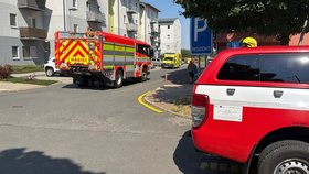 Polici na místo přivolala sousedka, cítila spálený pach.