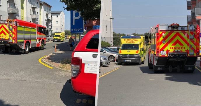 Žena se schizofrenií v Kladně odmítala otevřít byt, sousedka se obávala požáru.