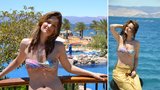 Sexy tělo Kláry Doležalové: Takhle se vystavuje na dovolené!