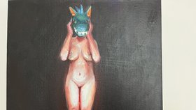 Maluje se nahá! Bláznivá umělkyně Klára Sedlo o aktech i bizarní výstavě