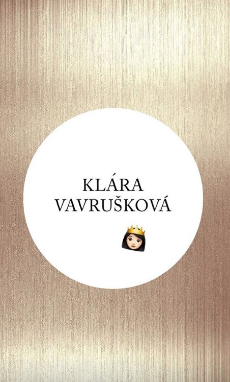 Miss Klára Vavrušková převzala instagram Blesku