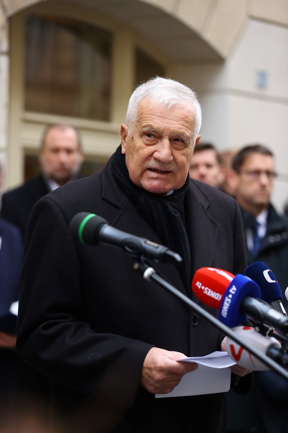 Exprezident Václav Klaus ke 32. výročí Sametové revoluce (17. 11. 2021)