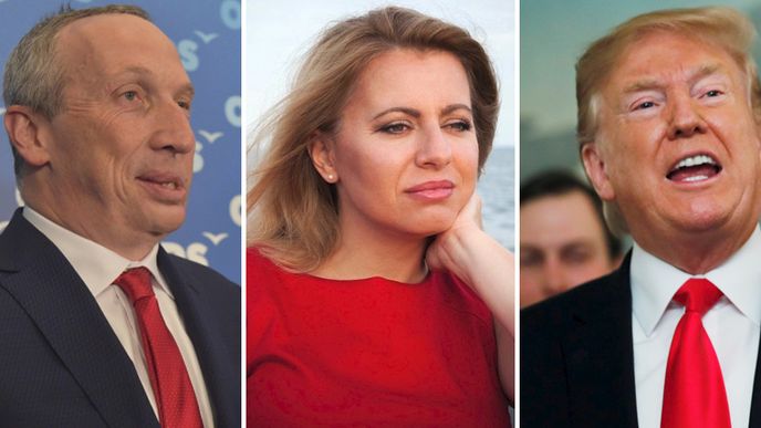 Václav Klaus ml., Zuzana Čaputová, Donald Trump