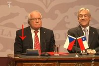 Václav Klaus: Nejlepší pera mají v Chile?