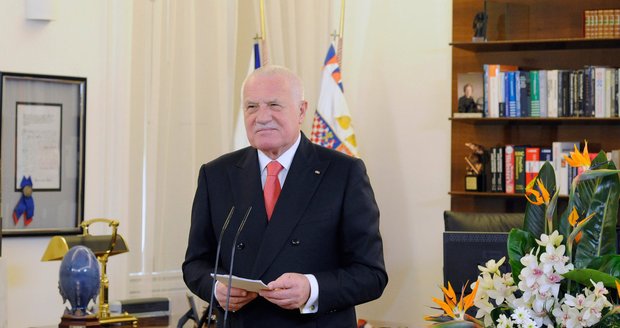 Prezident České republiky Václav Klaus