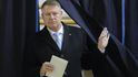 Stávající rumunský i budoucí rumunský prezident Klaus Iohannis