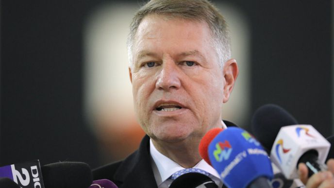 Stávající rumunský i budoucí rumunský prezident Klaus Iohannis