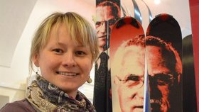 Pro odcházejícího prezidenta Václava Klause vyrobili v Novém Městě na Moravě běžky i sjezdovky
