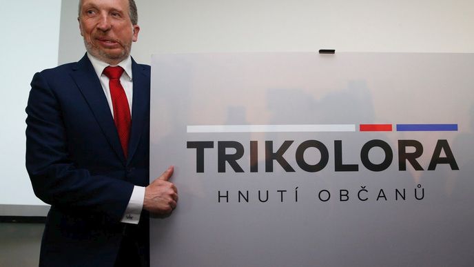 Václav Klaus představil své nové hnutí nazvané Trikolóra.