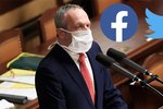 Klausovo tažení proti cenzuře na sociálních sítích. Sněmovna pustila zákon dál i přes „díry“