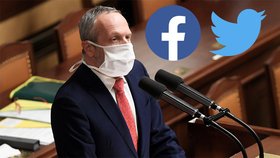 Klaus proti cenzuře na internetu: Chce stíhat Facebook. Poslanci pustili zákon dál i přes „díry“