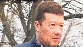 Šéf SPD a místopředseda Sněmovny Tomio Okamura.