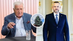 Václav Klaus a Peter Pellegrini