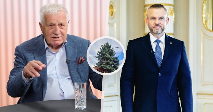 Václav Klaus a Peter Pellegrini