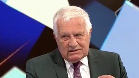 Bývalý prezident Václav Klaus v Partii Terezie Tománkové. (5. 5. 2024)