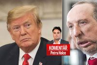 Komentář: Klaus ml. vykradl Trumpa a představil Trikolóru. Bude to bolet nejen ODS