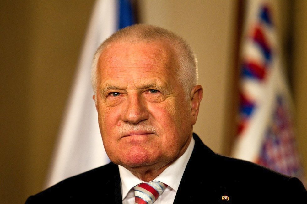 Václav Klaus v roce 2013. Poslední projev ve funkci prezidenta.