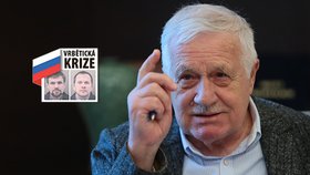 Bývalý prezident Václav Klaus k rozhovoru pro Blesk k vrbětické krizi