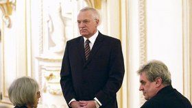 2003: Klaus a Zeman při volbě prezidenta.
