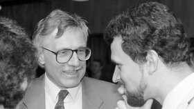 Václav Klaus byl v roce 1991 zfvolen prvním předsedou ODS