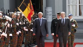 Václav Klaus navštívil Belgii