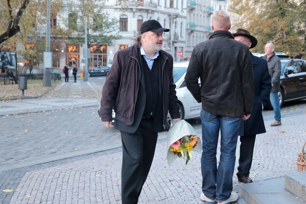 Livia Klausová slaví 75. narozeniny. Oslavy začaly o několik dní dříve na slavnostní mši. Na snímku Ladislav Jakl. (6. 11. 2018)