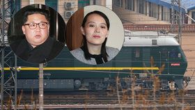 Kdo byl součástí delegace, která vlakem přijela jednat do Číny. Dorazil sám Kim Čong-un?