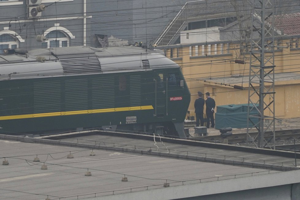 Kim Čong-un využil obrněný vlak na cestě do Číny.