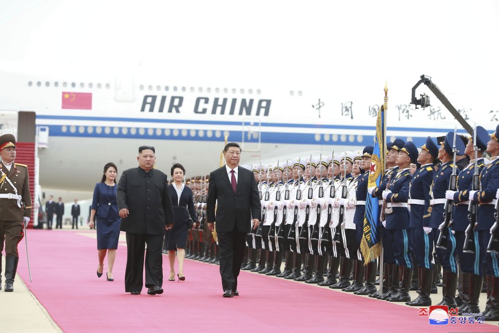 Návštěva čínského prezidenta v KLDR